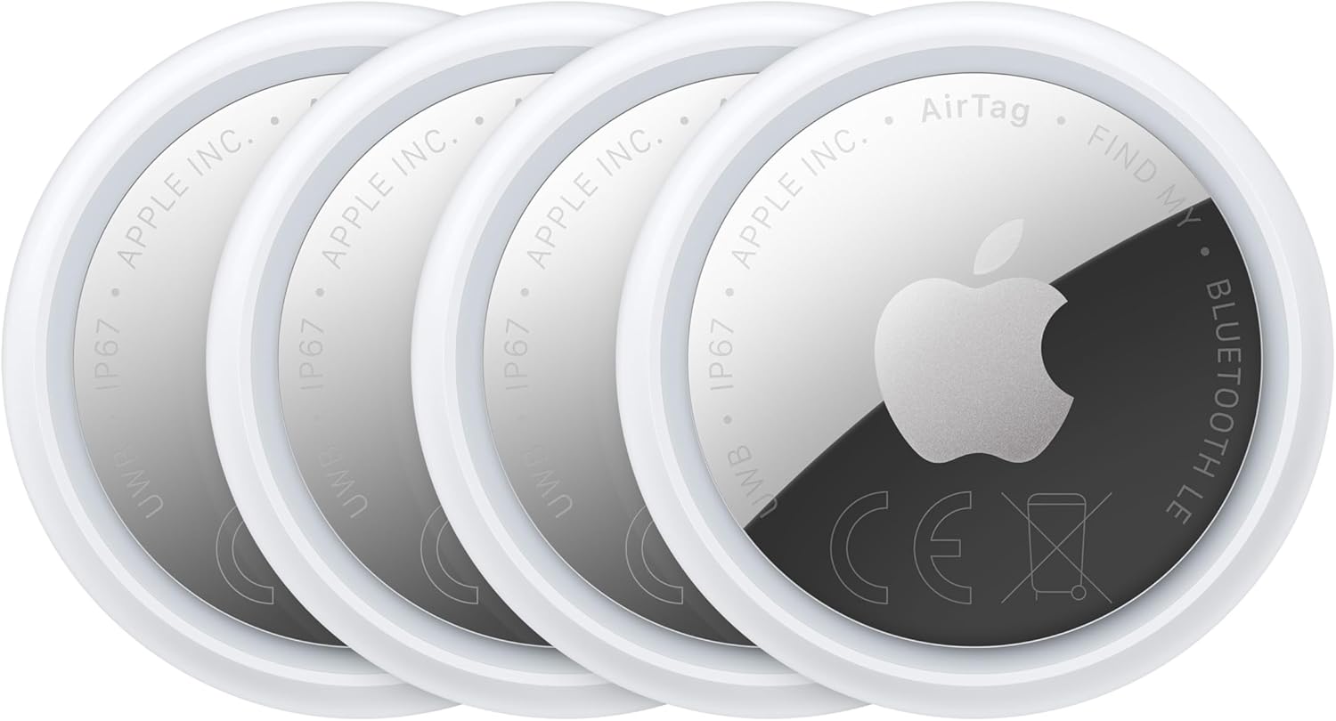 Apple AirTag luggage tracker 4-pack