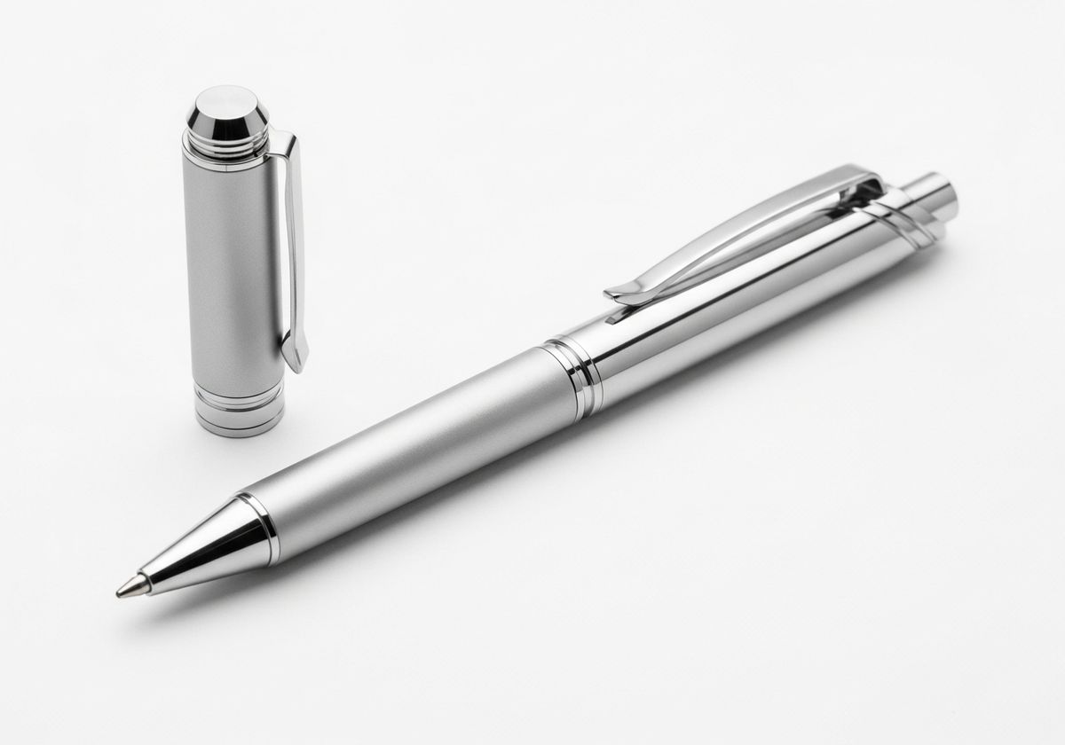 Fisher Space Pen polished silver