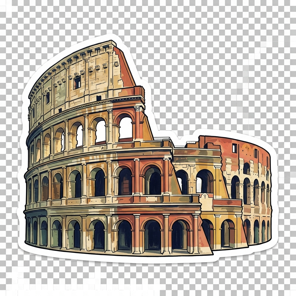 Colosseum doodle