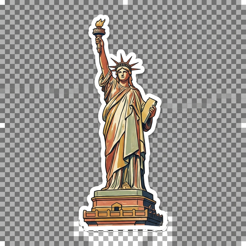 Statue of Liberty doodle