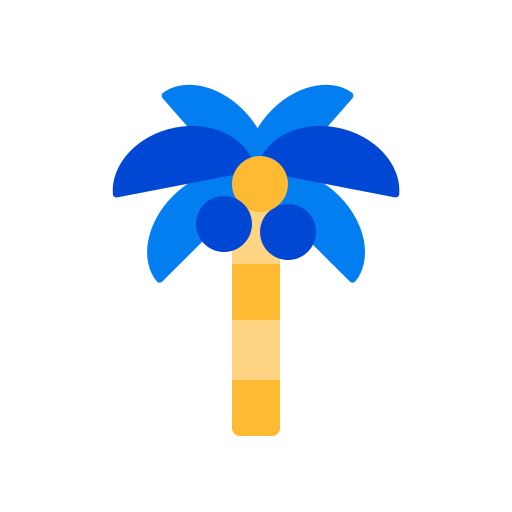 palm tree doodle