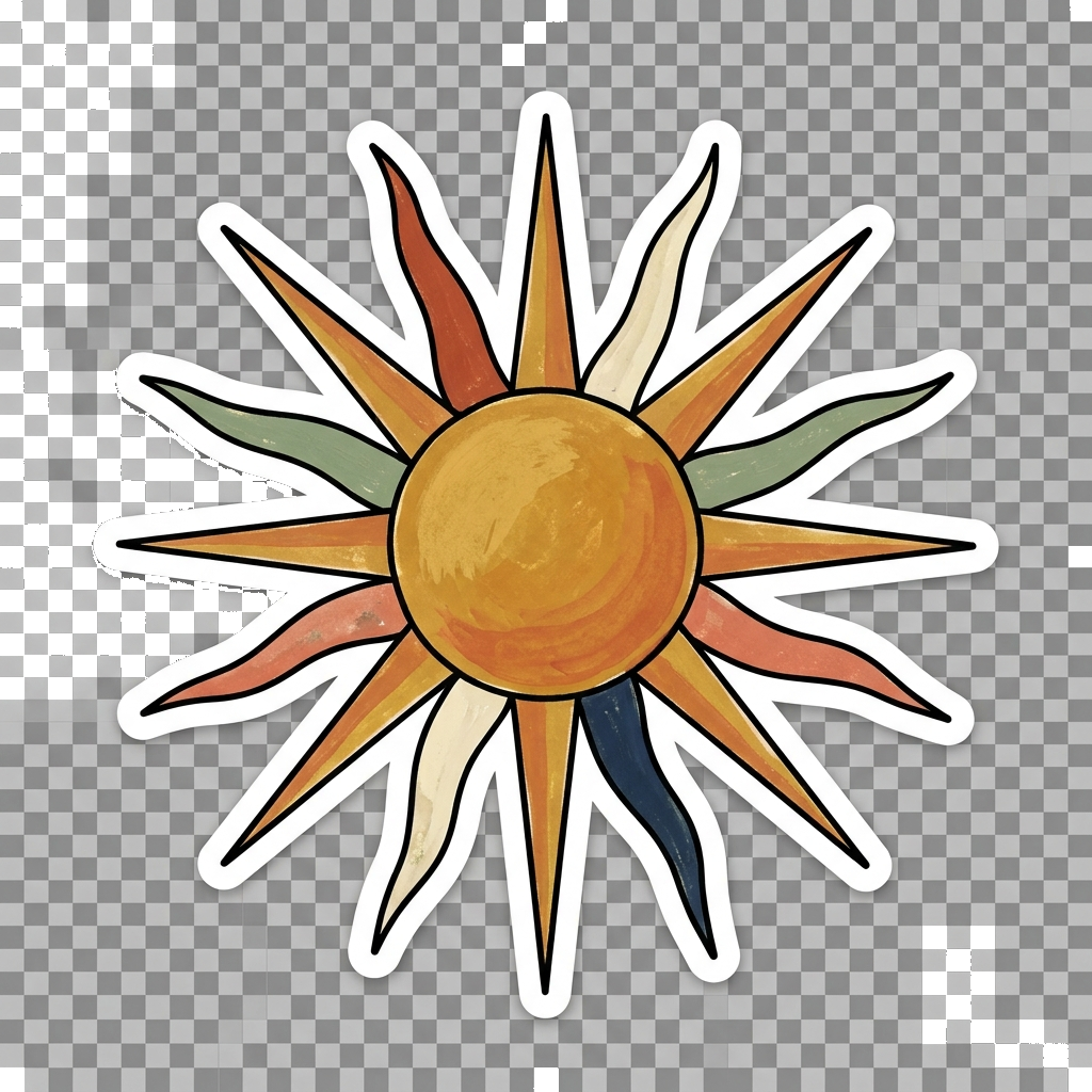 sun doodle