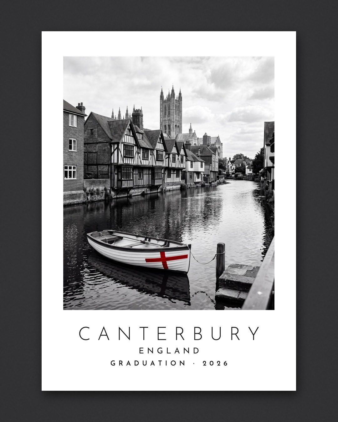 Our Trip Canterbury print: the unframed print