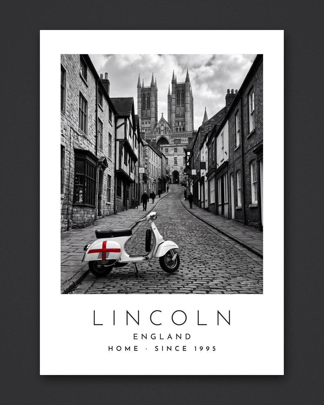 Our Trip Lincoln print: the unframed print