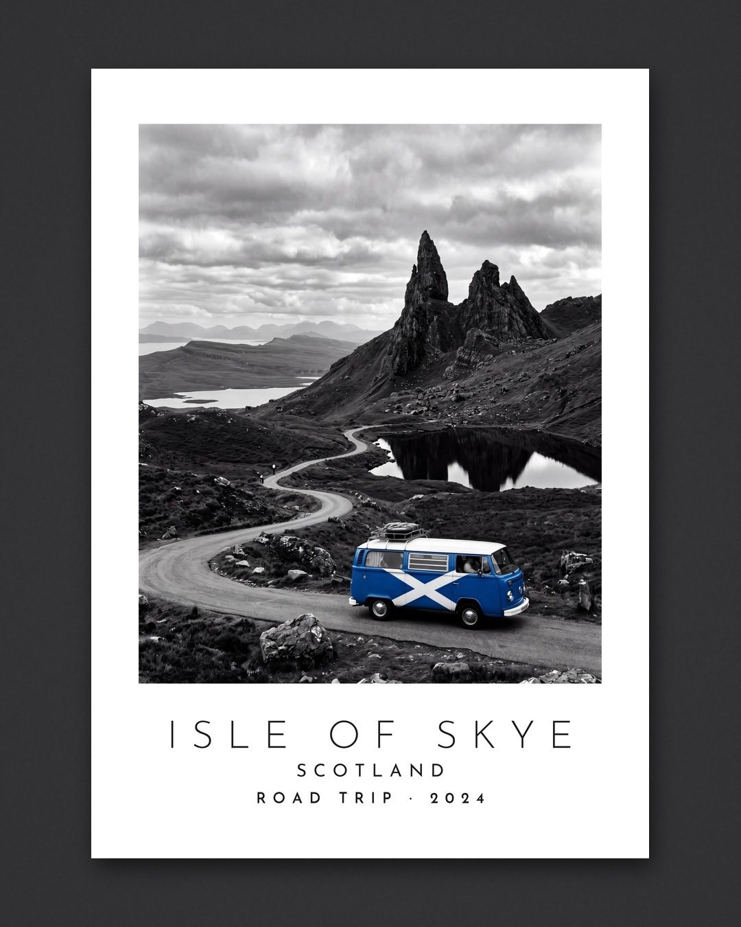 Our Trip Isle of Skye print: the unframed print
