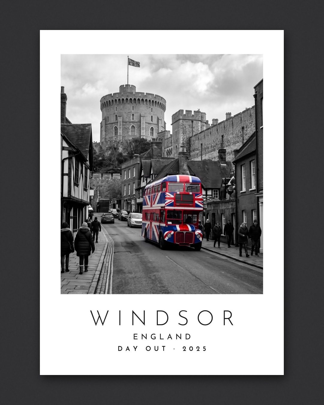 Our Trip Windsor print: the unframed print