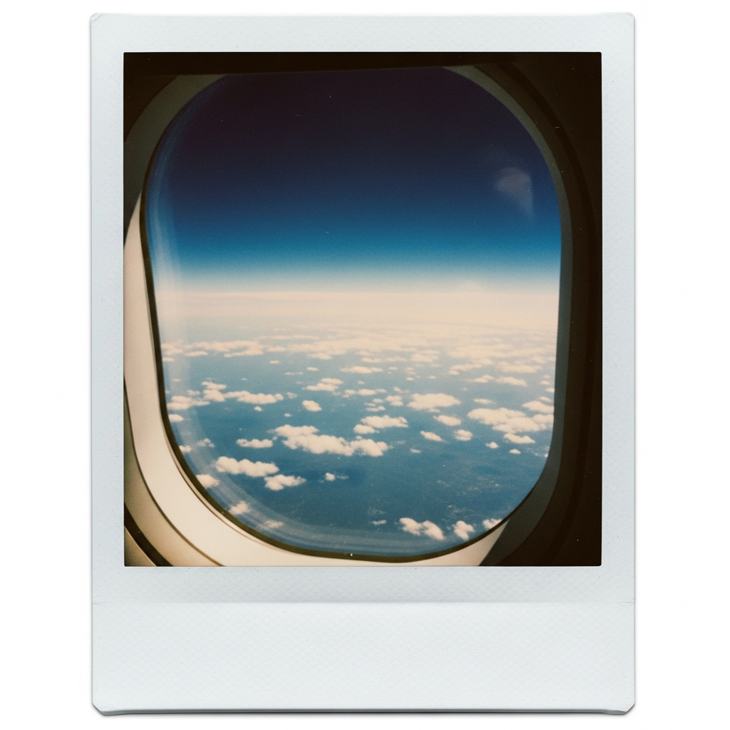 Above the clouds